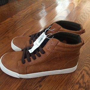 Leather High Top